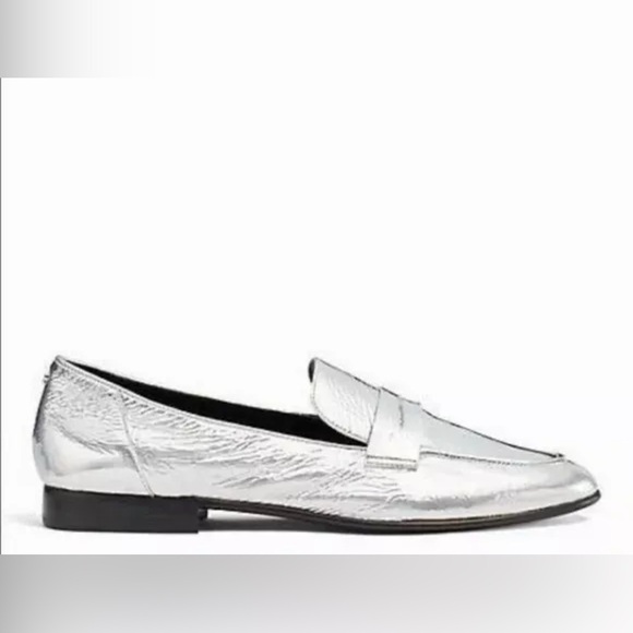 Kate Spade New York METALLIC SILVER Women's Genevieve Loafers, US 7.5 - Picture 13 of 14